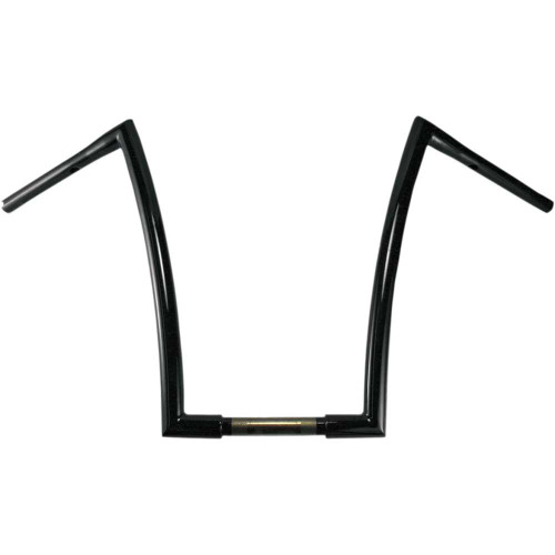 TODD'S CYCLE 0601-2714 Todd'S Cycle 1-1/4" Strip Handlebar - 17" Rise - Black 0601-2714