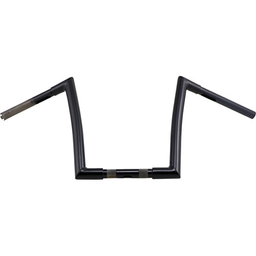Todd'S Cycle 1-1/4" Strip Handlebar - 12" Rise - Black 0601-2712