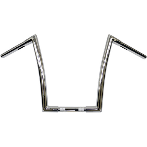 Todd'S Cycle 1-1/4" Strip Handlebar - 14" Rise - Chrome 0601-2550