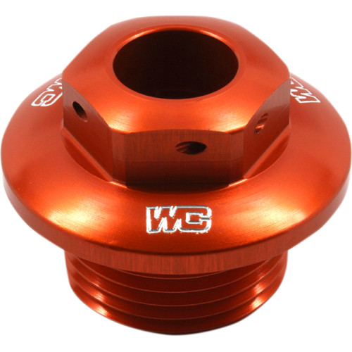 Works Connection Steering Stem Nut - Orange - Ktm 24-380