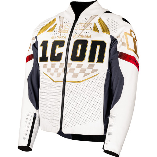 Icon Contra3 Rizz Rizz Jacket - White - Small Icon Contra3 Rizz Rizz Jacket - White - Small