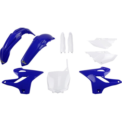 Ufo Body Kit - Oem Blue/White - Yamaha - Yz 125/250 Yakit319F@999