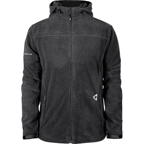 Gerbing Heated Clothing 7V Thermite Fleece Heated Jacket 2.0 - Gray - Medium Ger-Tfjkt-7V-M-G-M