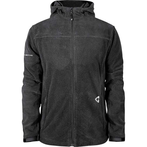 GERBING HEATED CLOTHING GER-TFJKT-7V-M-G-M Gerbing Heated Clothing 7V Thermite Fleece Heated Jacket 2.0 - Gray - Medium Ger-Tfjkt-7V-M-G-M
