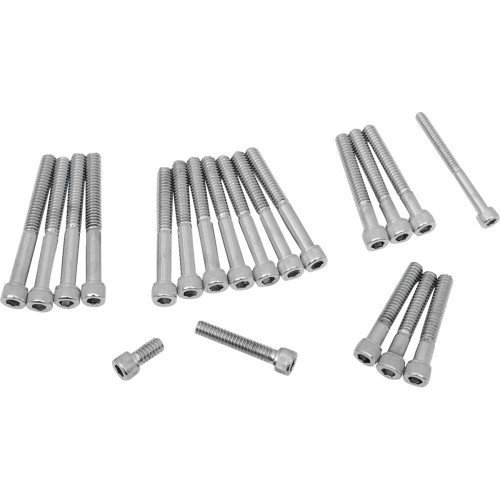 DRAG SPECIALTIES Drag Specialties Bolt Set - Cam/Primary Cover - Socket-Head/Knurled - '71-'76 Sportster