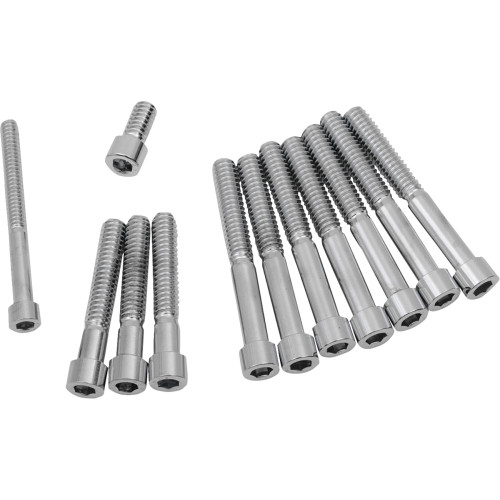 Drag Specialties Bolt Kit - Primary Cover Only - Socket-Head/Smooth - '71-'76 Sportster