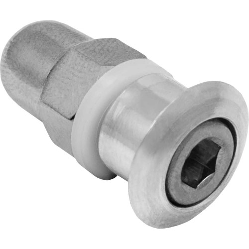 MEMPHIS SHADES MSC1012 Memphis Shades Screw Nut Assembly - Fats Slim - Polished Msc1012
