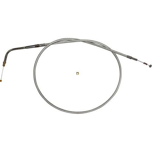 MAGNUM SHIELDING 34146 Magnum Shielding Sterling Chromite Ii Braided Idle Cable For Harley-Davidson - 36" 34146