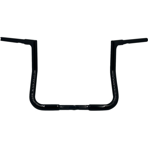 Fat Baggers Inc. 1-1/4" Ez Install Flat Top Handlebar - Reduced Reach - 13" - Black 705013-B