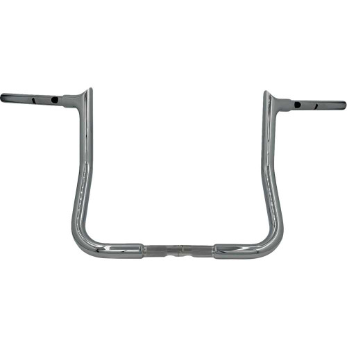 FAT BAGGERS INC. 945013 Fat Baggers Inc. 1-1/4" Ez Install Pointed Top Handlebar - Reduced Reach - 13" - Chrome 945013