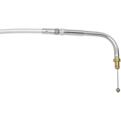 MAGNUM SHIELDING 3453S Magnum Shielding Sterling Chromite Ii Braided Idle Cable For Harley-Davidson - 38-3/4" 3453S
