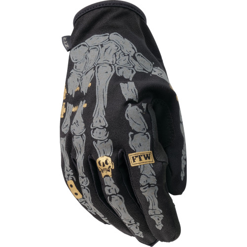 Z1R Reflective Gloves - Black/Silver - 3Xl