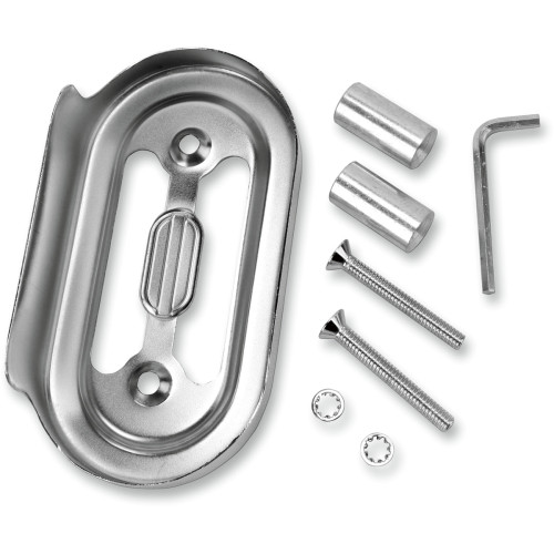 Drag Specialties Regulator Cover - Chrome - '91-'03 Fxd