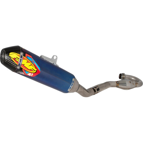 Fmf Factory 4.1 Rct Exhaust System - Anodized - Carbon End Cap - Megabomb - Honda Crf250R/Rx 041621