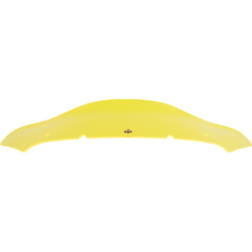 Klock Werks Kolor Flare Windshield - 6-1/2" - Yellow Ice - Flhx Kww-01-0738
