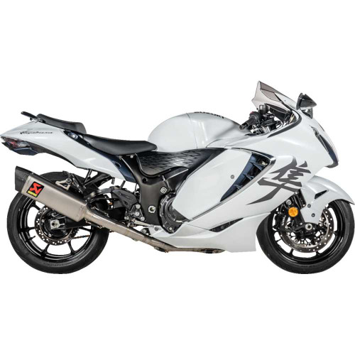 AKRAPOVIC S-S13R4-APLT Akrapovic Racing Line Exhaust System - Titanium - Suzuki Hayabusa S-S13R4-Aplt
