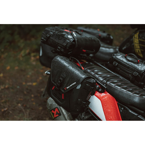 Sw-Motech Sysbag Side Bag System - Black - Triumph Thruxton 1200 '16-'20 Bc.Sys.11.795.31000B