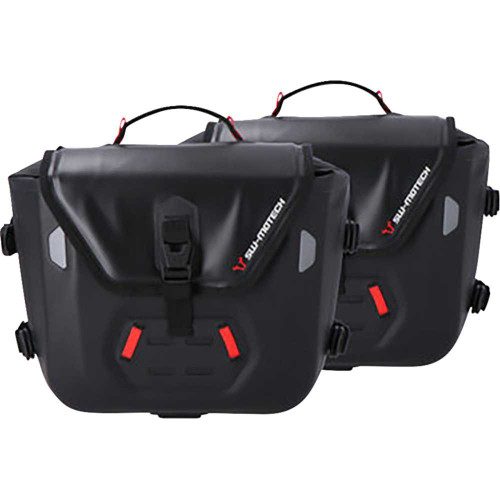 SW-MOTECH BC.SYS.17.595.31000B Sw-Motech Sysbag Side Bag System - Black - Moto Guzzi V7 Iii '17-'20 Bc.Sys.17.595.31000B