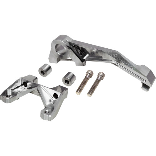 Alloy Art Multi Brake Caliper Mount - 108Mm Bolt Center - Raw Mcrb1-1
