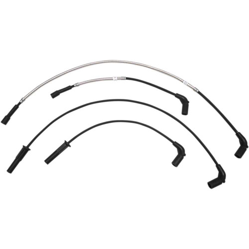 MAGNUM SHIELDING 3046S Magnum Shielding Spark Plug Wire Set - Polished Stainless - Fl 3046S