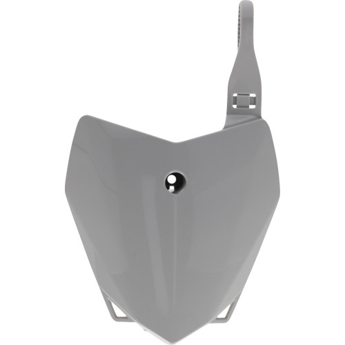 Acerbis Front Number Plate - Gray - Klx 110/110L 2780400011