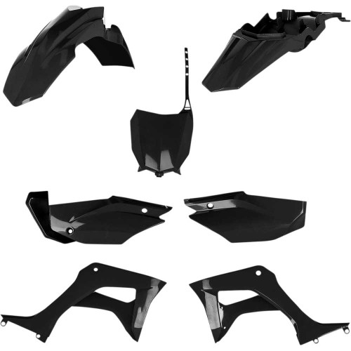 ACERBIS 2861930001 Acerbis Full Replacement Body Kit - Black 2861930001