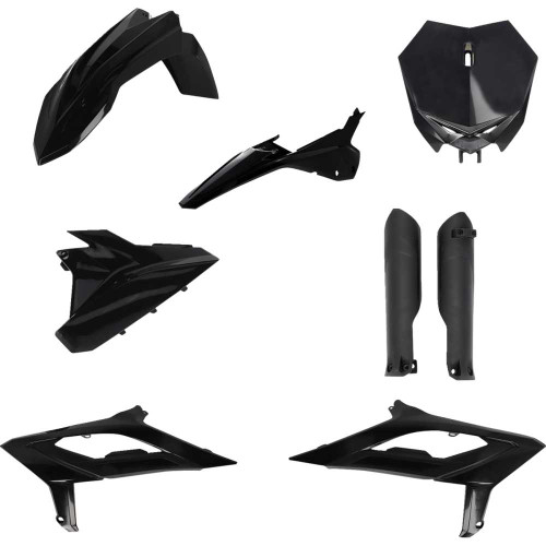 ACERBIS 2979660001 Acerbis Full Replacement Body Kit - Black 2979660001