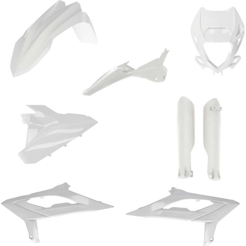 ACERBIS 2979470002 Acerbis Full Replacement Body Kit - White 2979470002