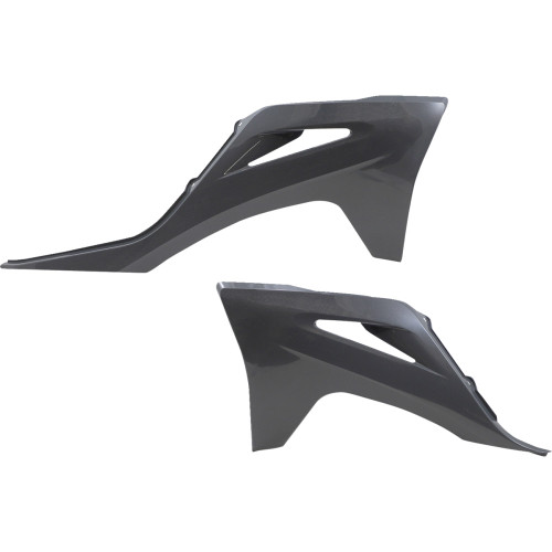 Acerbis Radiator Shrouds - Gray/Metallic 2872737297