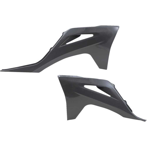 ACERBIS 2872737297 Acerbis Radiator Shrouds - Gray/Metallic 2872737297
