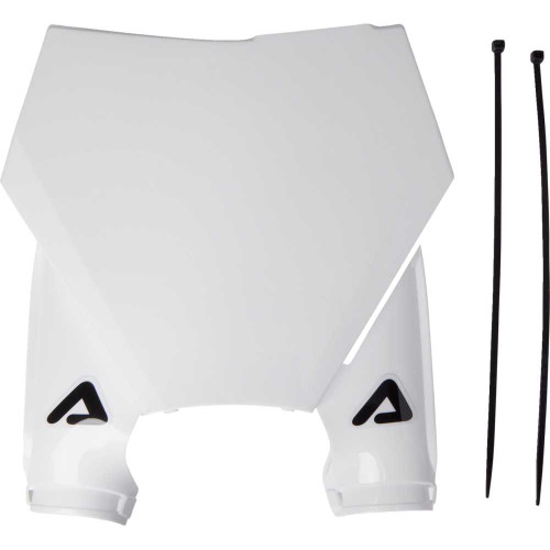 ACERBIS 2983160002 Acerbis Raptor Number Plate - White 2983160002