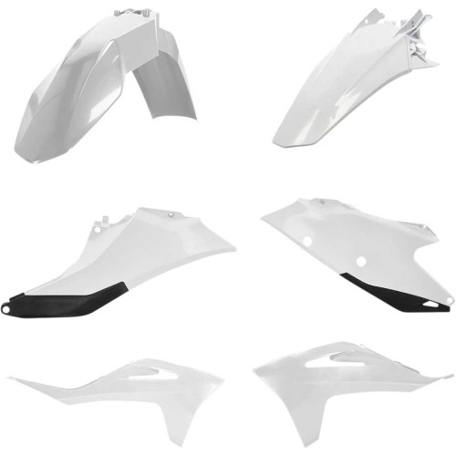 ACERBIS 2872801035 Acerbis Standard Replacement Body Kit - White/Black 2872801035
