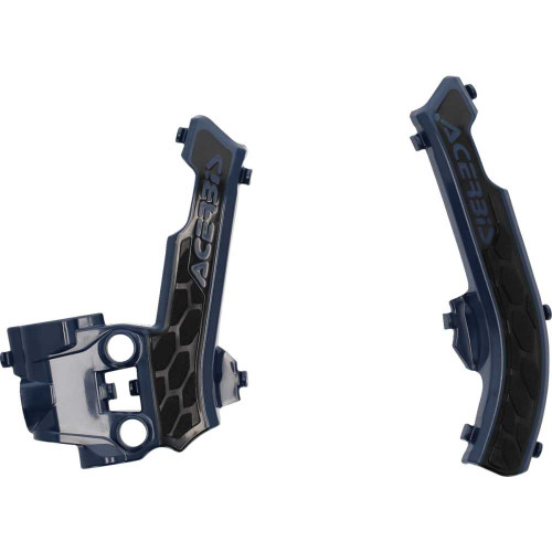 ACERBIS 2979611034 Acerbis X-Grip Frame Guards - Blue/Black - Gas Gas | Husqvarna | Ktm 2979611034