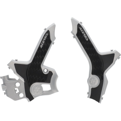 Acerbis X-Grip Frame Guards - Gray/Black - Crf300 2979621019