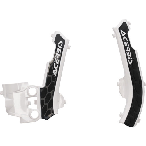 Acerbis X-Grip Frame Guards - White/Black - Gas Gas | Husqvarna | Ktm 2979611035