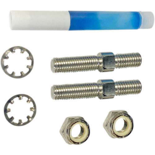 CUSTOM DYNAMICS CDMIRADAPT02 Custom Dynamics Adapter - Mirror - Chrome - M8 X 1.25 Right-Hand Thread/5/16"-24 Right-Hand Thread Cd-Miradapt-02