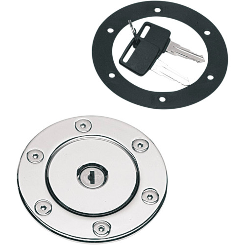 Drag Specialties Aero Gas Cap - Vented - 95 Mm