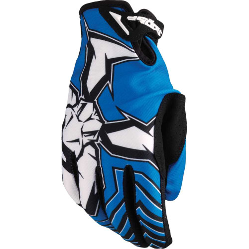 MOOSE RACING 33308116 Agroid Pro Gloves - Blue/Black - Medium 3330-8116