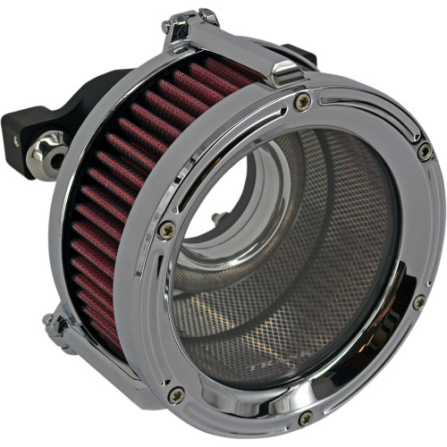 Trask Assault Charge High-Flow Air Cleaner - Chrome Tm-1022Ch