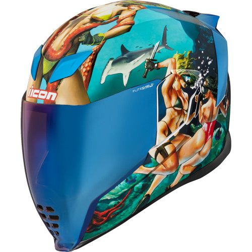 Airflite Helmet - Pleasuredome 4 - Blue - Small