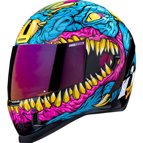 ICON 0101-16966 Airform Helmet - Kryola Kreep - Mips - Blue - 3Xl