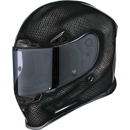 ICON 0101-16657 Airframe Pro Helmet - Carbon 4Tress - Black - 2Xl