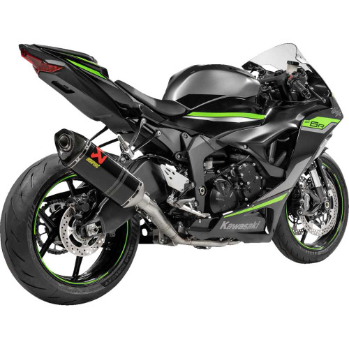 AKRAPOVIC SK6R11RC/1 Akrapovic Racing Line Exhaust System - Carbon - Kawasaki Zx-6R S-K6R11-Rc/1