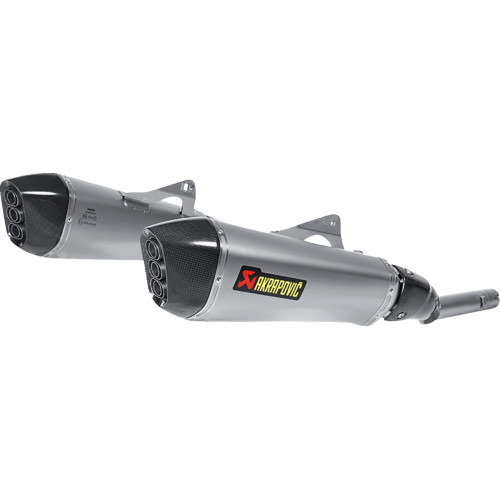 Akrapovic Slip-On Line Muffler - Titanium S-B16So4-Hzaat Akrapovic Slip-On Line Muffler - Titanium S-B16So4-Hzaat