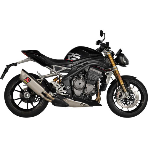 AKRAPOVIC ST12SO5HAPXLT Akrapovic Slip-On Line Muffler - Titanium S-T12So5-Hapxlt