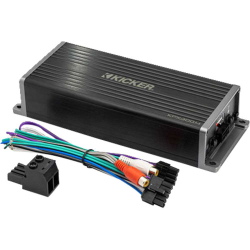 KICKER 51KPX3004 Amplifier - 4 Channel - 300 W - Weather Resistant 51Kpx3004