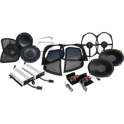 Amplifier/Speaker Kit - 800 W - W/ Cut In Lid Wba Retro 800.4Rg