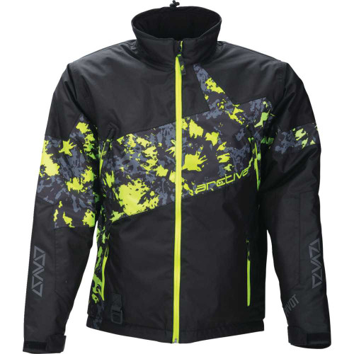 ARCTIVA 3120-2148 Arctiva Pivot 7 Jacket - Camo Black/Hi-Vis - 2Xl