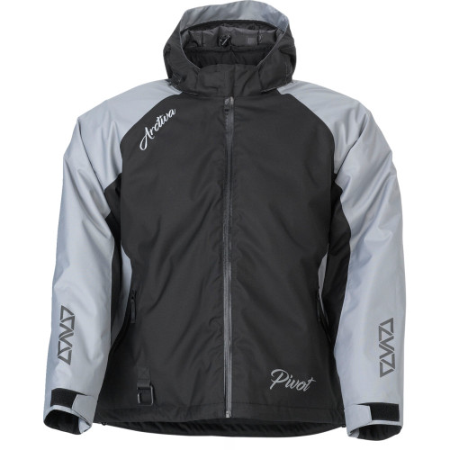 Arctiva Women'S Pivot 5 Hooded Jacket - Gray - Large Arctiva Women'S Pivot 5 Hooded Jacket - Gray - Large
