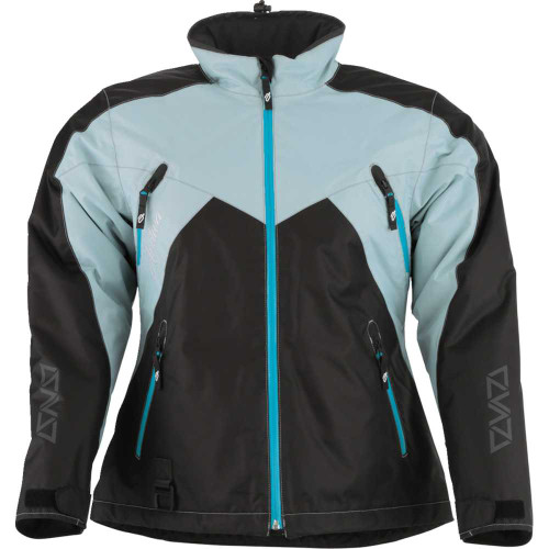 ARCTIVA 3121-0825 Arctiva Women'S Pivot 6 Jacket - Black/Blue/Gray - 2Xl